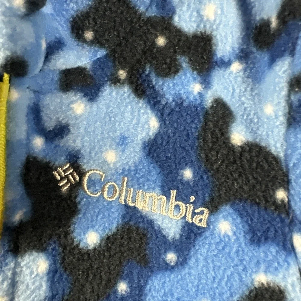 Cozy Cabin Fleece Bunting Suit Baby Snowsuit Columbia Blue Camo 3-6M Warm Comfy